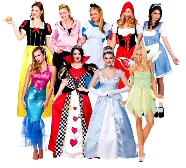 ADULT CHARACTER STORY BOOK FAIRY TALE Fancy Dress Ladies Costume Princess Week 26.95 PicClick UK