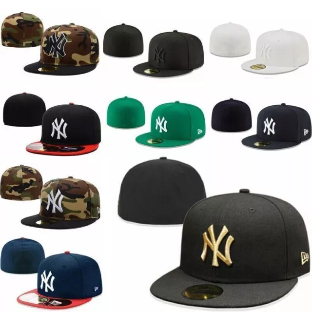 New York Yankees New Era 59Fifty MLB Black/White Baseball Cap