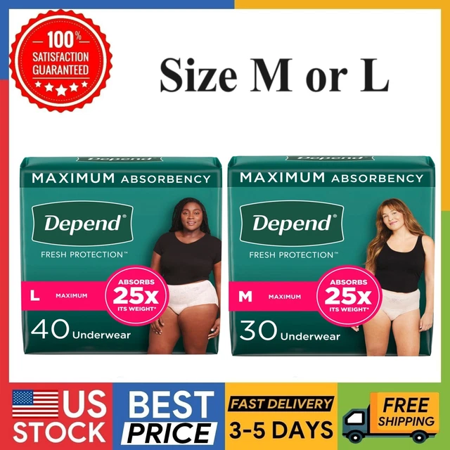 Купить Depend Для Женщин L Xl