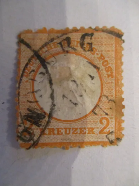 Deutsches Reich Nr. 24 gestemp."Großem Brustschild-2 Kr." kw 3200 eur