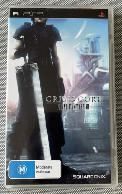 Crisis Core Final Fantasy VII - PSP Game - AUS PAL - Complete - FREE POST
