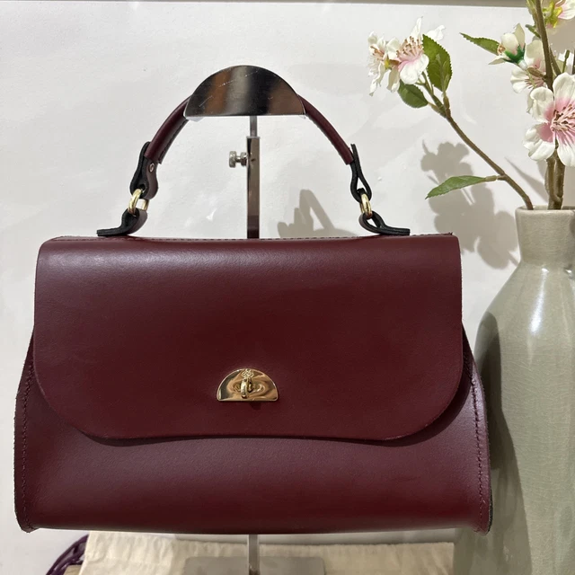 CAMBRIDGE SATCHEL Company The Daisy Oxblood Full Size Immaculate