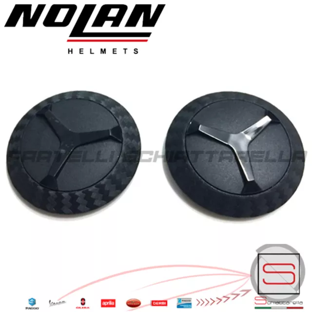 Placchette Viti Laterali Movimento Visiera Casco Jet Nolan N33 Evo SPCPL00000145