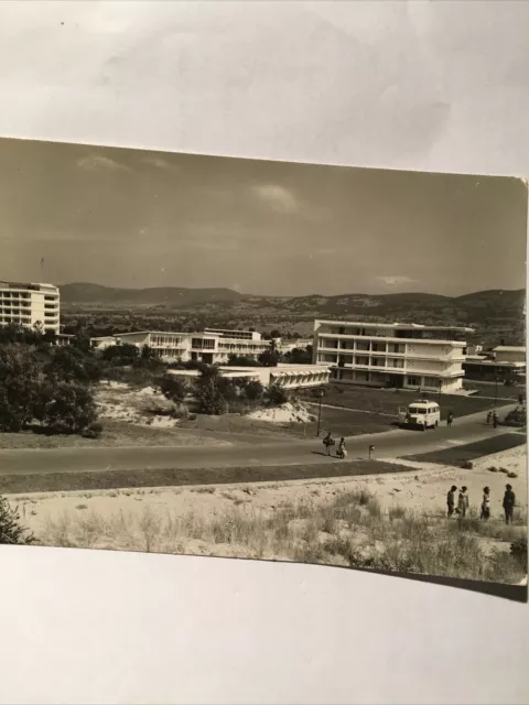 Alte Postkarte Nesse‘bre Ansicht von der Sonnenküste 1961,tolle Briefmarke