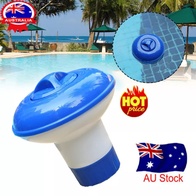 Chlorine Bromine Tablets Floating Dispenser Floater Hot tub Spa Swimming Pool CR