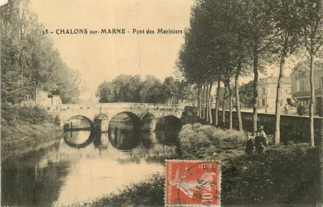 51 Chalons-Sur-Marne Pont Des Mariniers