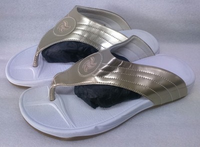 HELLY WEBBER TAILLE 7/41 Or/Blanc Flip 
