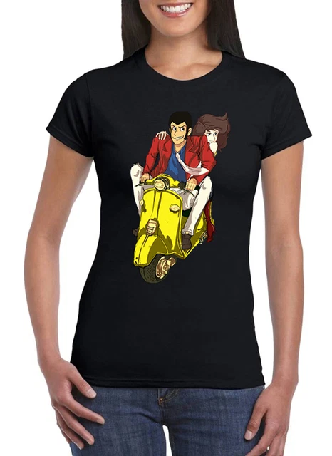 T SHIRT LUPIN III Jigen Goemon Margot Maglietta Cartoni Animati