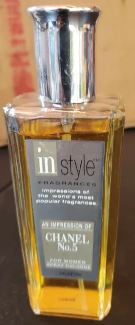 In Style Fragrances An Impression Of Chanel No. 5 Spray Cologne 3.4  95% Full.