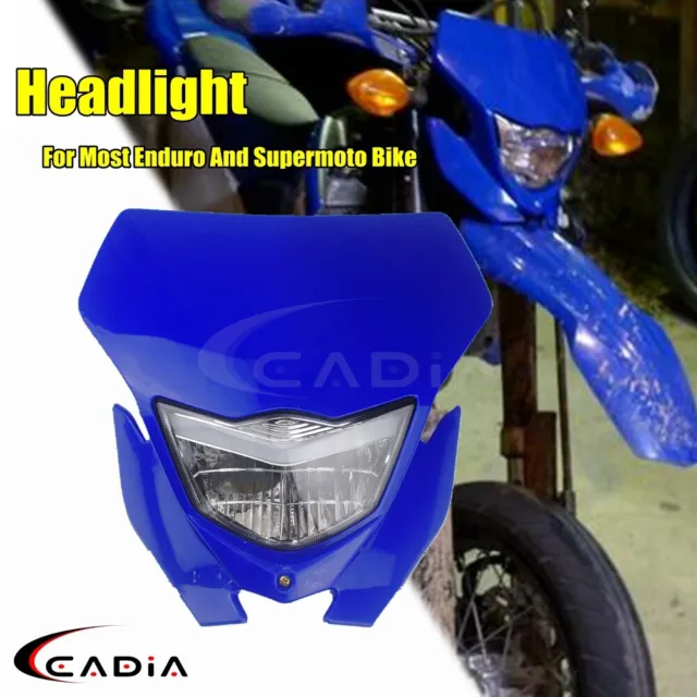 LED Headlight For Yamaha WR450 WR250 WR450F WR426F 450R 250X Enduro Supermoto