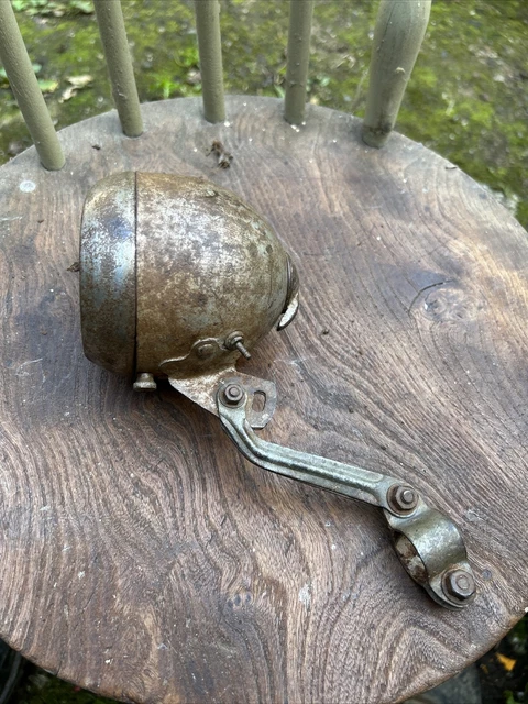 ANCIEN PHARE VÉLO "Grille Pain", ( Id. Radios 12, Jos Soubitez Catalux