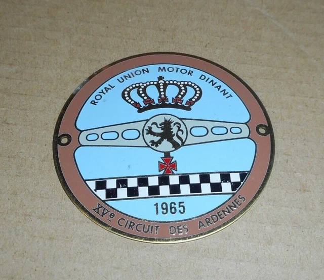 ANCIEN INSIGNE BADGE Broche Cycliste Cyclisme Tour De France Augis 1947