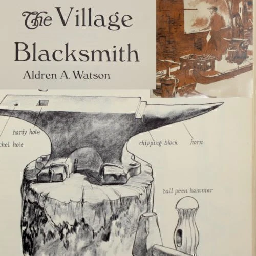 Blacksmith Blacksmithing Northeast Village 19th Century Wrought Iron Forge Shop