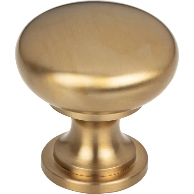 Top Knobs Cabinet Hollow Round Knob 1 3/16 Inch Honey Bronze