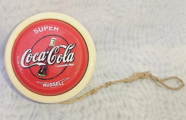 Cola Coca Vintage Yo-Yo Russell Genuine Philippines Rare  Professional Red Super