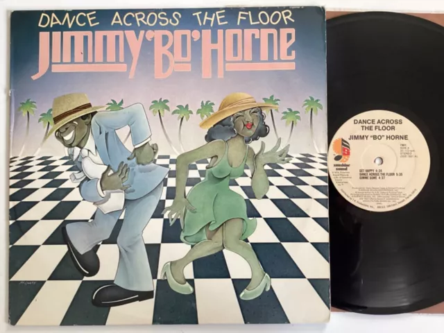 Jimmy Bo Horne tanzt über den Boden, VINYL LP 1978 Your sweet love SOUL FUNK 8