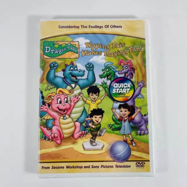 Dragon Tales - Playing Fair Makes Playing Fun! (DVD) BRAND NEW