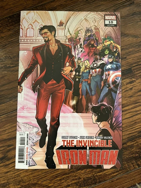 Invincible Iron Man #10 Connecting wedding Cover A 1st Print 2023 NM