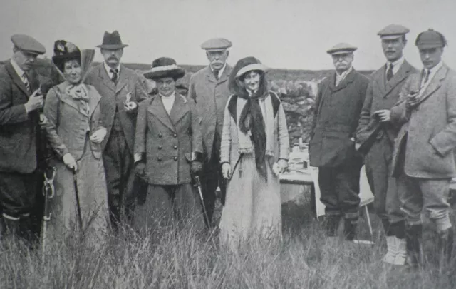 Sir Powlett Milbank Shooting Party Barningham Park 1912 Photo Article