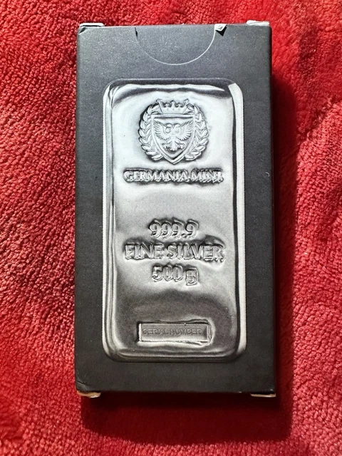 500ｇ　SILVER999 500 g Silver 999.9 – Classic – Goldactiv