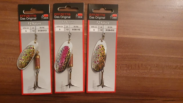 OVP! 3x  EFFZETT Spinner Gr. 5     12g