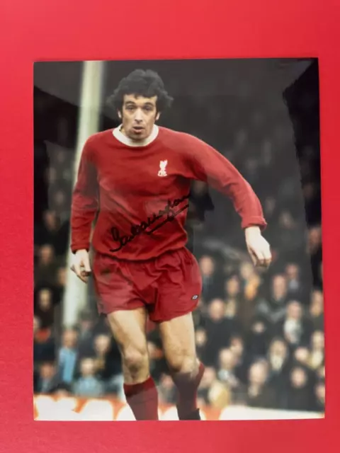Ian Callaghan - Liverpool Legendary Footballer - Excellent Signed Photograph