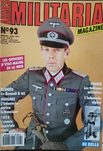 Figurine Soldat Major Allemand Panzer Division 1943 - échelle 1:32 - Del Prado - Occasion