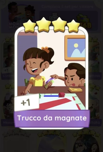 Monopoly GO! - Trucco da magnate | Tycoon trick. Carta 4 stelle ⭐️ set 24