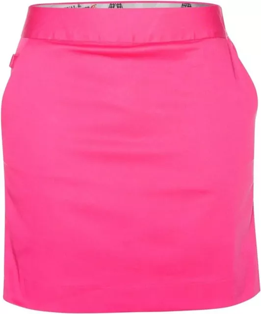 Royal and Awesome Women`s Golf Skort Pink Ticket Golf Skirt Size 6 - 18