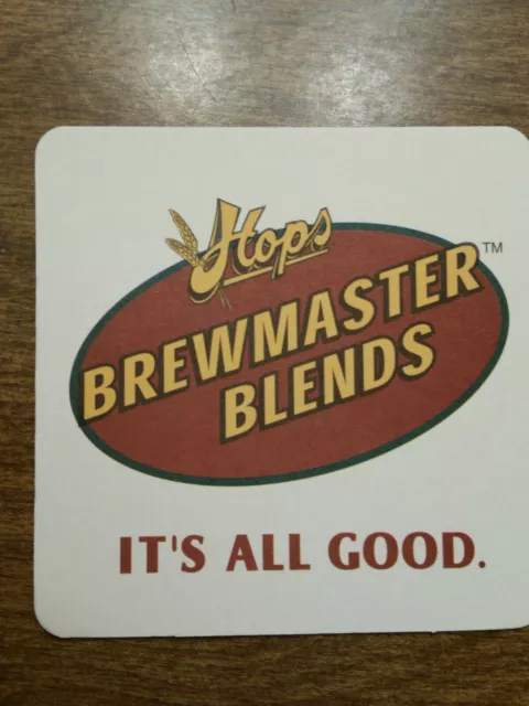 Beer Coaster: HOPS Brewery Brewmaster Blends, Scratch Margarita Brew-Rita Recipe