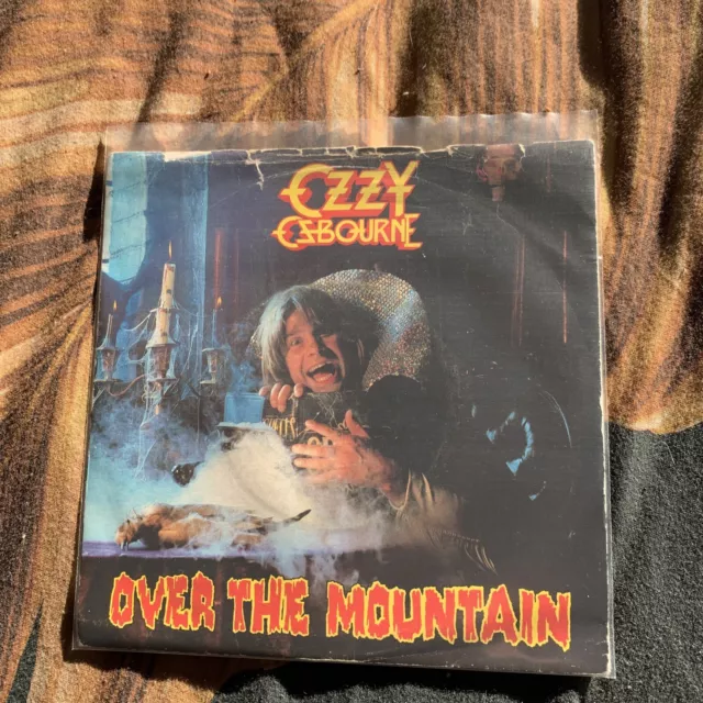 Ozzy Ozbourne ,Over The Mountain ,7” Vinyl Single ,1981