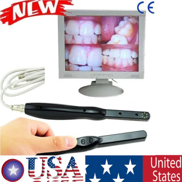 USA 6-LED Dental HD USB 2.0 Intraoral Oral Camera 6 Mega Pixels For Dentist