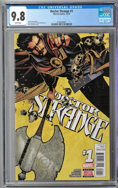Doctor Strange #1 CGC 9.8 (Dec 2015, Marvel) Jason Aaron, 1st Zelma Stanton