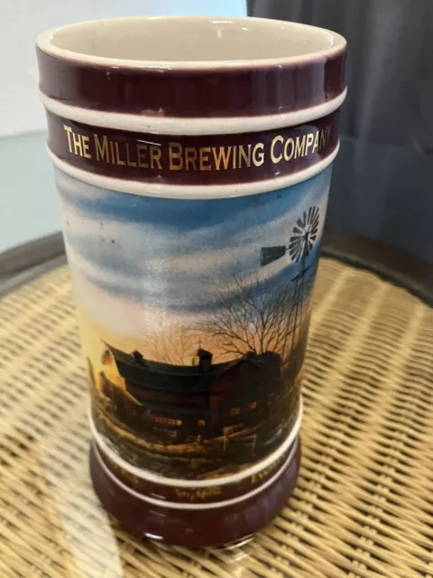 MILLER BREWING TERRY REDLIN collector Beer Stein Series Numbered ...