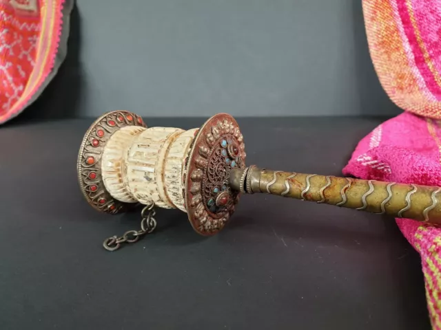 Old Tibetan Prayer Wheel …beautiful collection and display piece