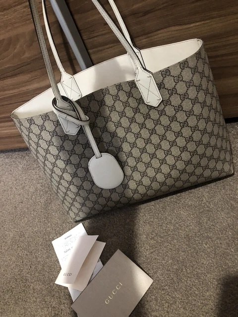 Gucci reversible sales gg leather tote