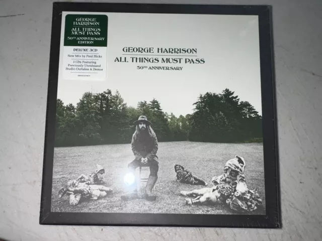 GEORGE HARRISON - All Things Must Pass - 3 CDs - SEALED!