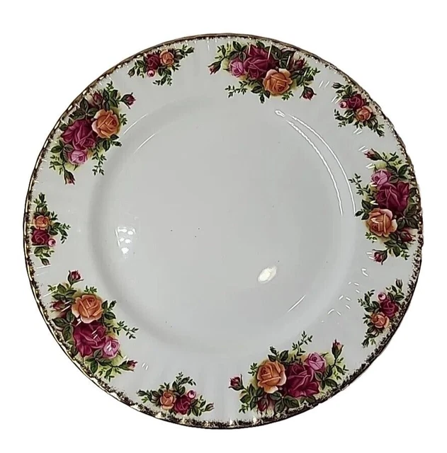 ROYAL ALBERT OLD COUNTRY ROSES 1962 Dinner Plates 10.5" England £18.89