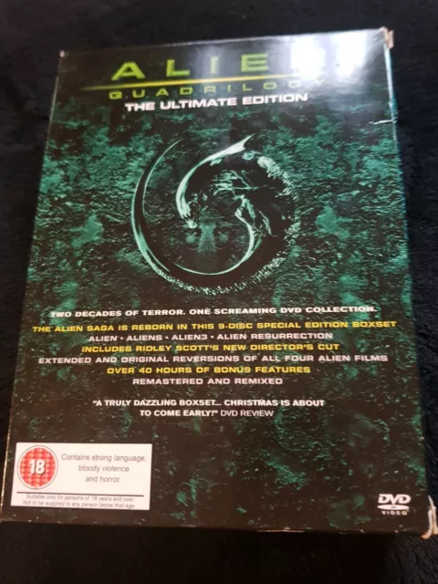 Alien Quadrilogy (9 Disc Complete Box Set) DVD 2
