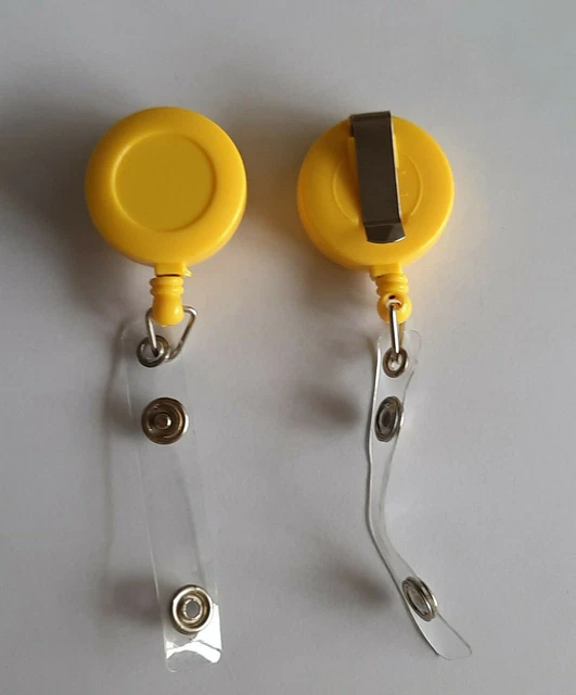 2 Set Schlüsselanhänger Aufrollmechanismus JOJO Gürtelclip Ausziehbar