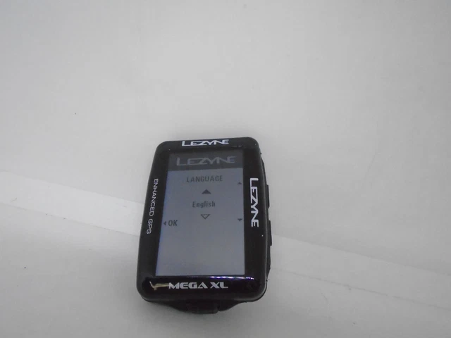 Lezyne Mega Xl GPS Fahrradcomputer SCHWARZ ~ 12
