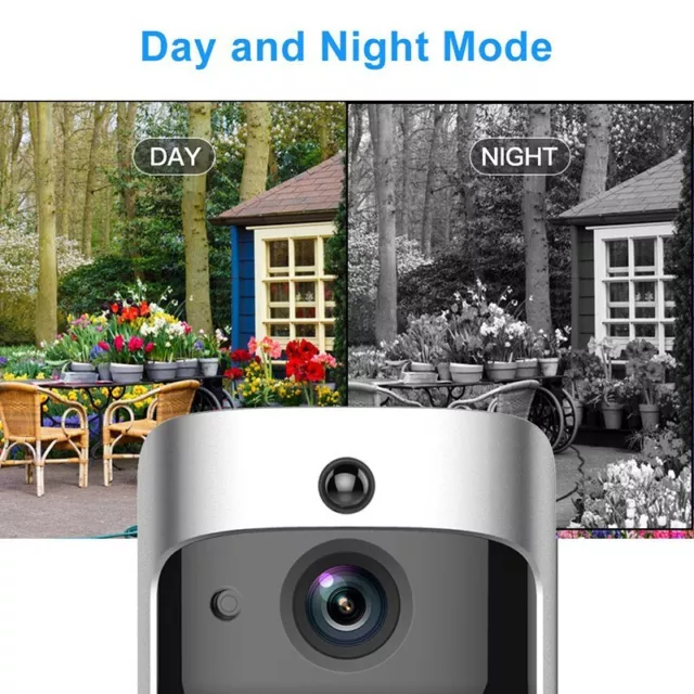 Caméra de détection de mouvement vidéo WiFi sans fil  Doorbell Wireless Camera 3