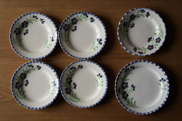 18 Assiettes En Faience Fine De Creil Début 19 éme