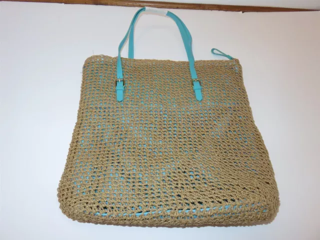 NEW Mini Boden Woven Tote bag or Beach Bag  NEW