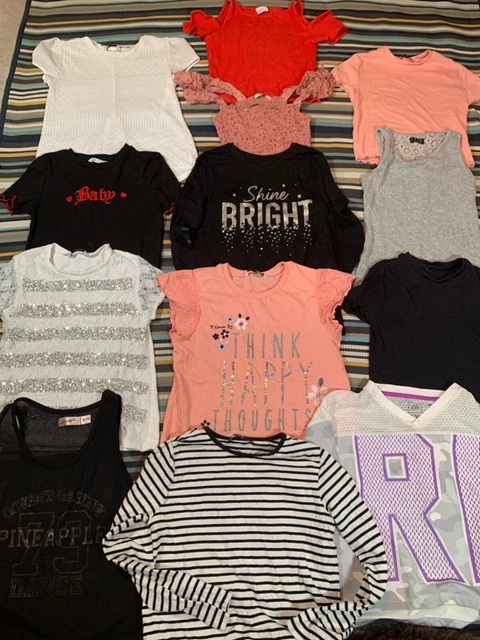 9-10 Years Girls Tops Bundle 🌈