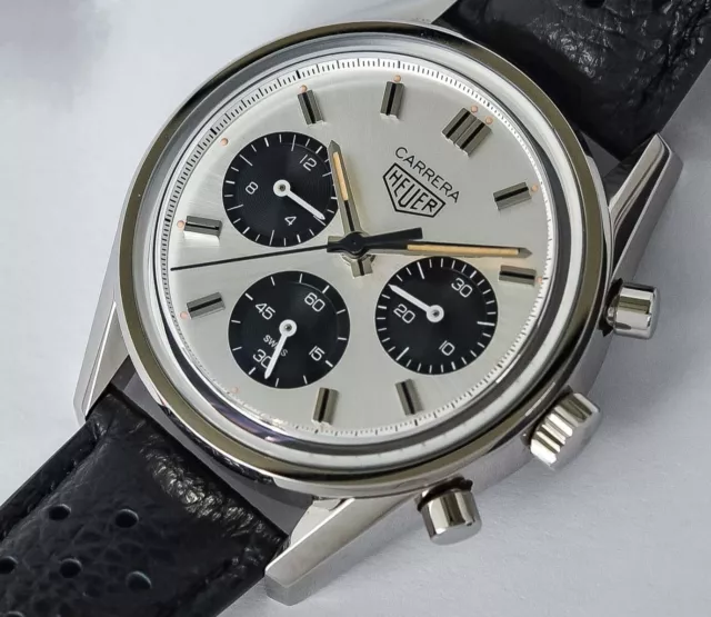 TAG HEUER CARRERA Automatic WJ1110 SQ4820 Black Dial 200 Meter