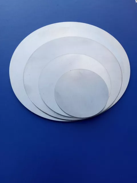 2mm Aluminium Discs / Circles / Blanks (laser cut)