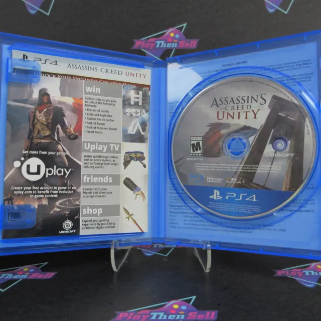 Assassin's Creed Unity Limited Edition PS4 PlayStation 4 - Complete CIB 3