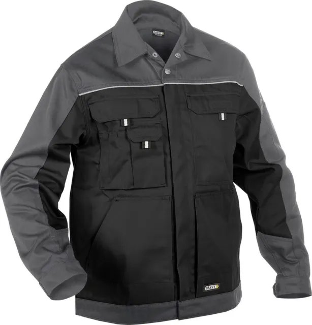 Dassy giacca da lavoro bicolore Lugano PESCO61 nero/grigio cemento