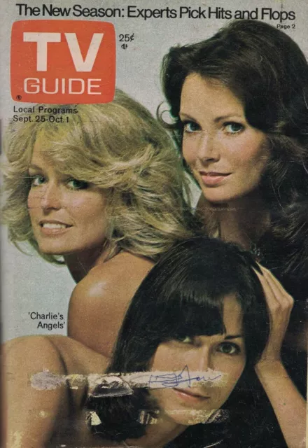 1976 TV Guide September 25 - Charlie's Angels - San Francisco Ed.